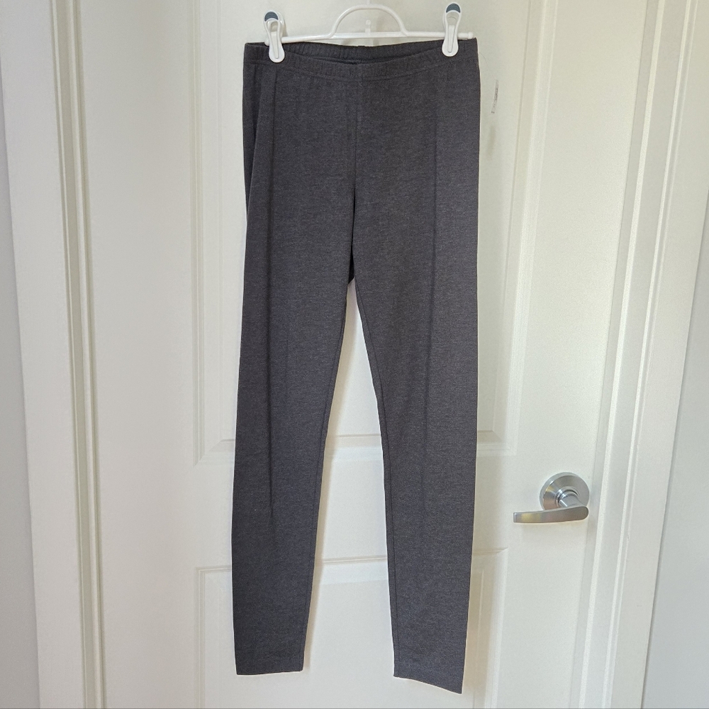 *(Tall) NWT Old Navy Charcoal Gray Cotton-Blend Casual Leggings Sz MT